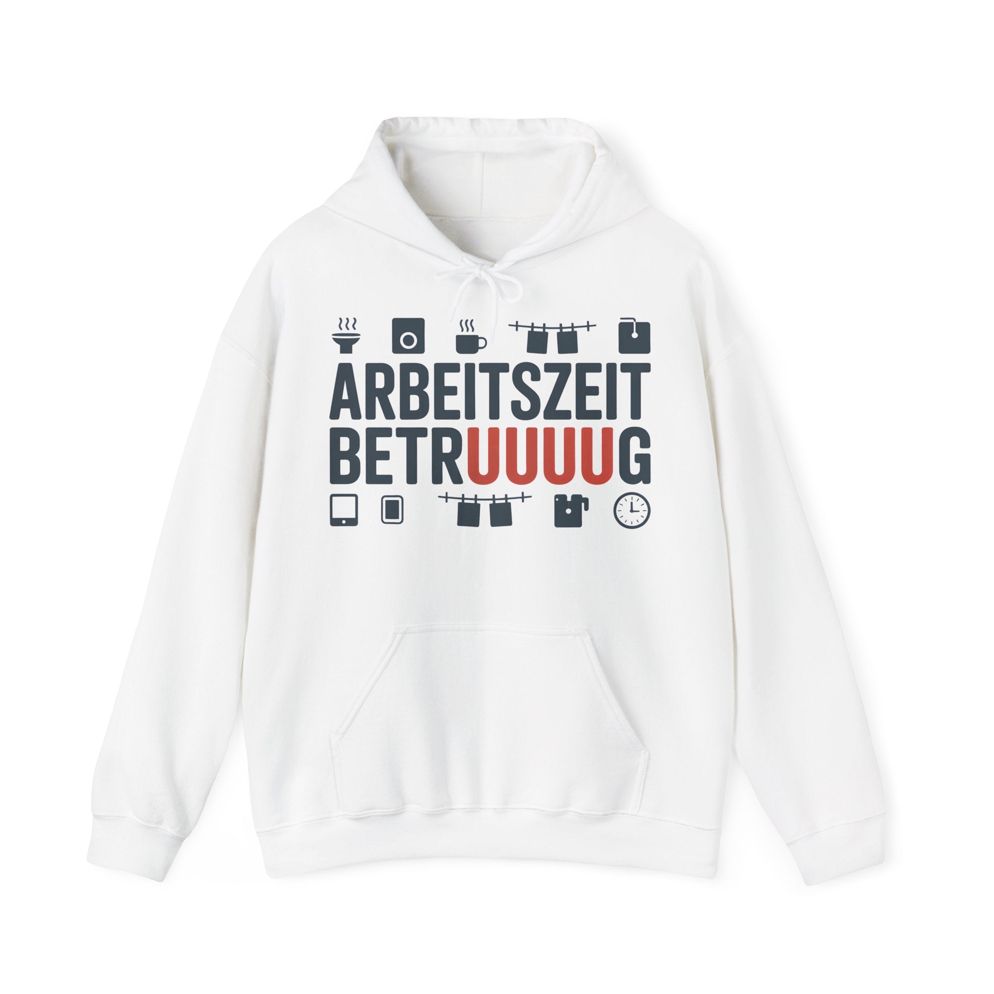 Arbeitszeitbetruuuug Hoodie – Lustiger Kapuzenpullover | Büro & Homeoffice Geschenk