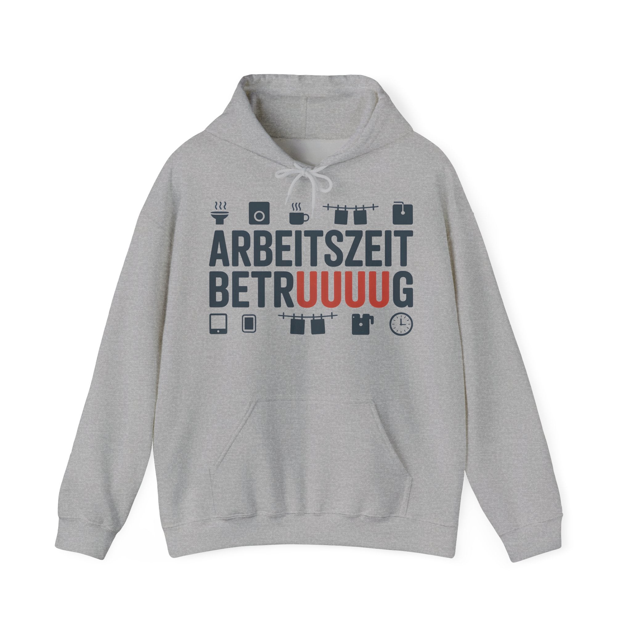 Arbeitszeitbetruuuug Hoodie – Lustiger Kapuzenpullover | Büro & Homeoffice Geschenk